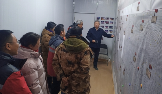 張恒董事長赴寶塔山±800千伏換流站工程調研指導
