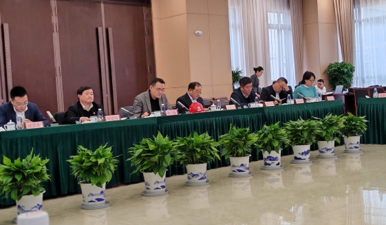 尹展總經理參加淮河能源控股集團重點電力項目高層推進會