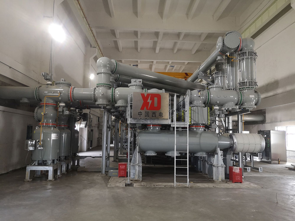 潘集電廠一期工程500kV GIS設備倒送電一次受電成功