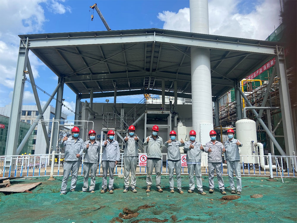 大唐海口天然氣發電項目1號機廠用送電一次成功