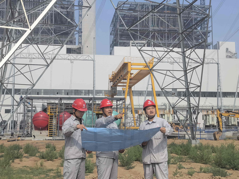 國家能源博興2×1000MW新建工程項目廠用系統受電一次成功