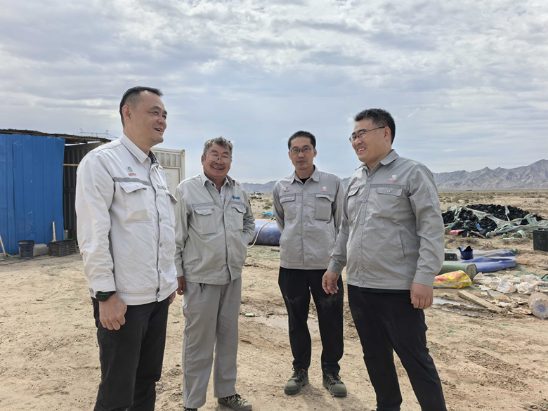 尹展總經理赴哈密-重慶±800千伏特高壓直流輸電線路工程檢查督導